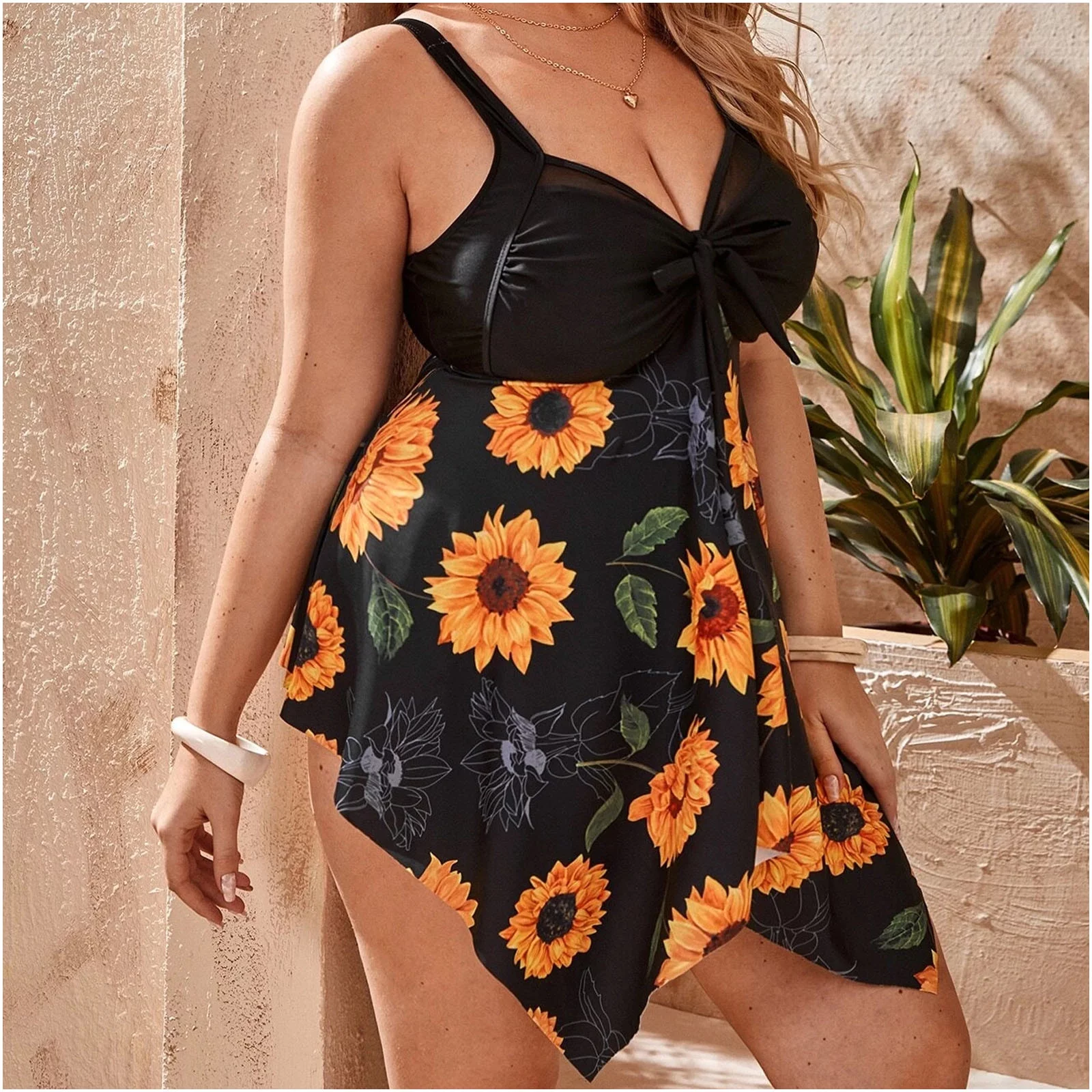 Swimsuits for Women Plus Size Swimsuit for Women Plus Size One Piece Bikini - Curated Treasures Market