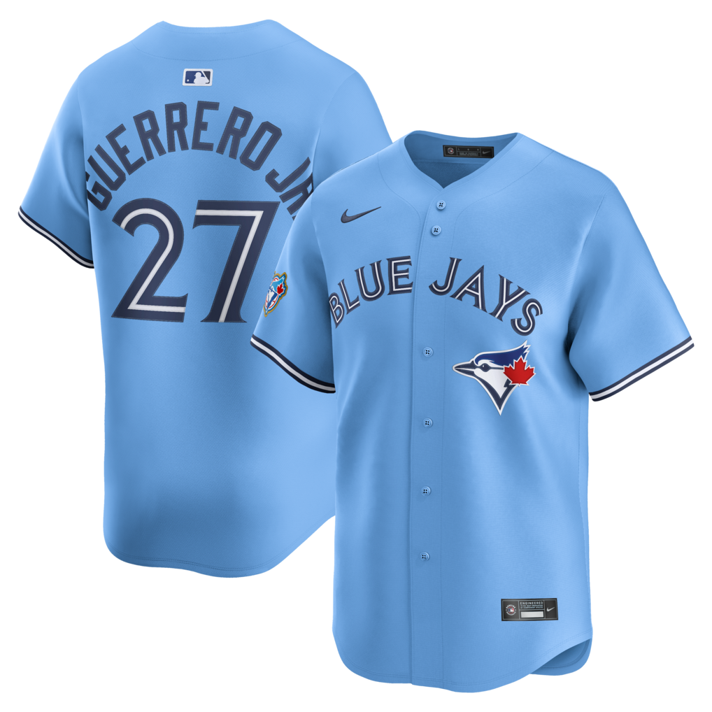 Men's Toronto Blue Jays Vladimir Guerrero Jr. Nike Powder Blue Alternate Limited Jersey