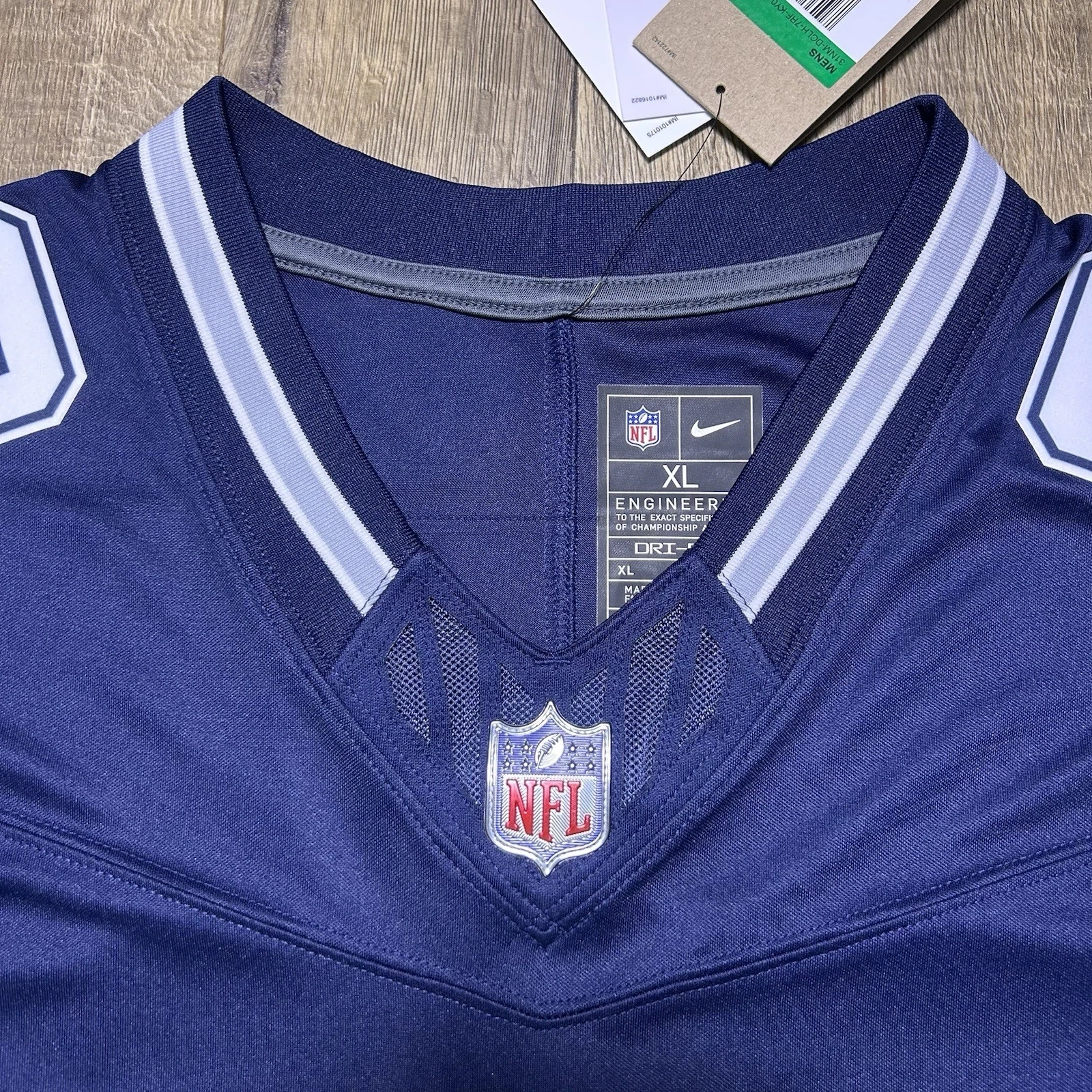 Men's Dallas Cowboys CeeDee Lamb Nike Navy  Vapor F.U.S.E. Stitched Limited Jersey
