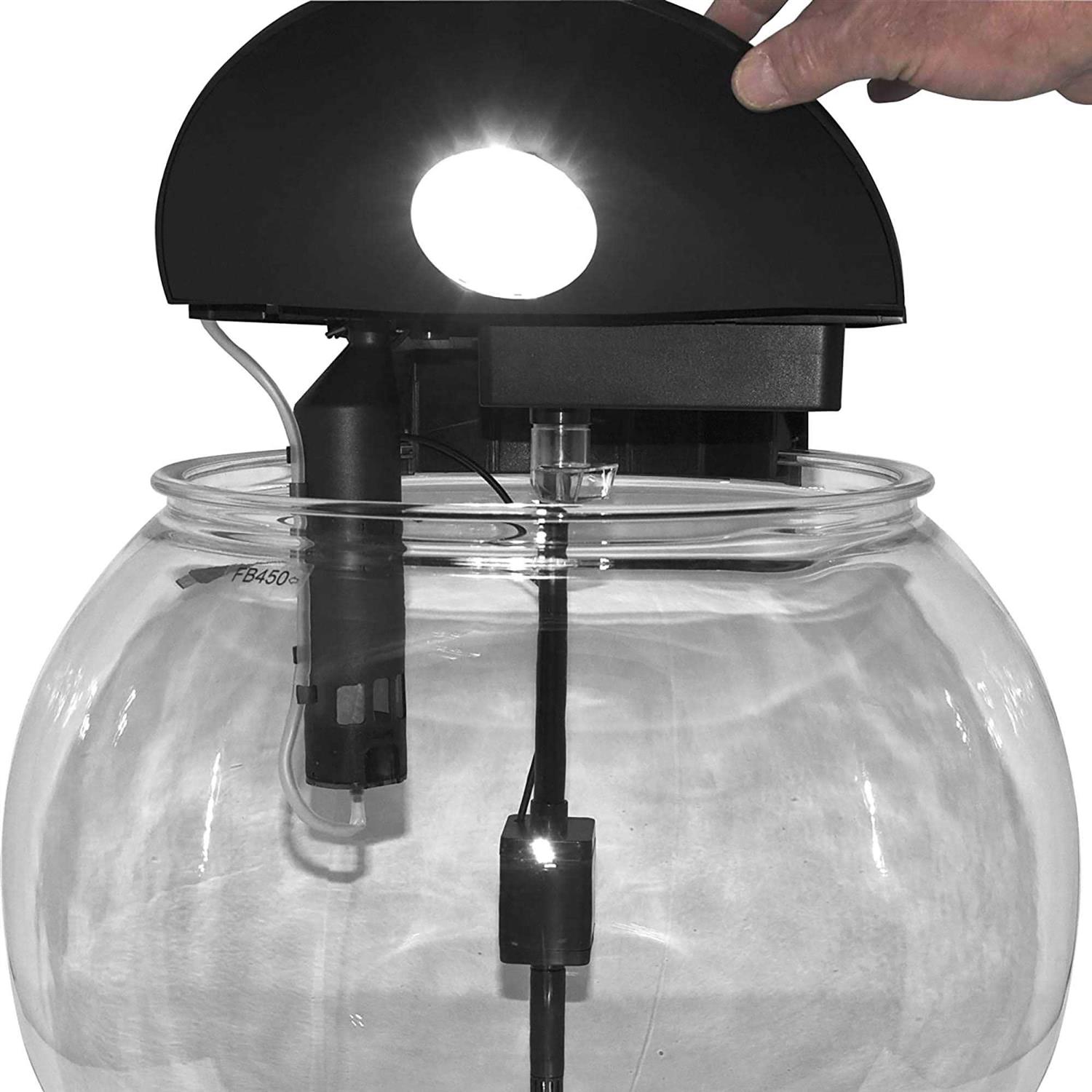 Penn-Plax AquaSphere 360 Polycarbonate Bowl-Shaped Aquarium 24 Gallons