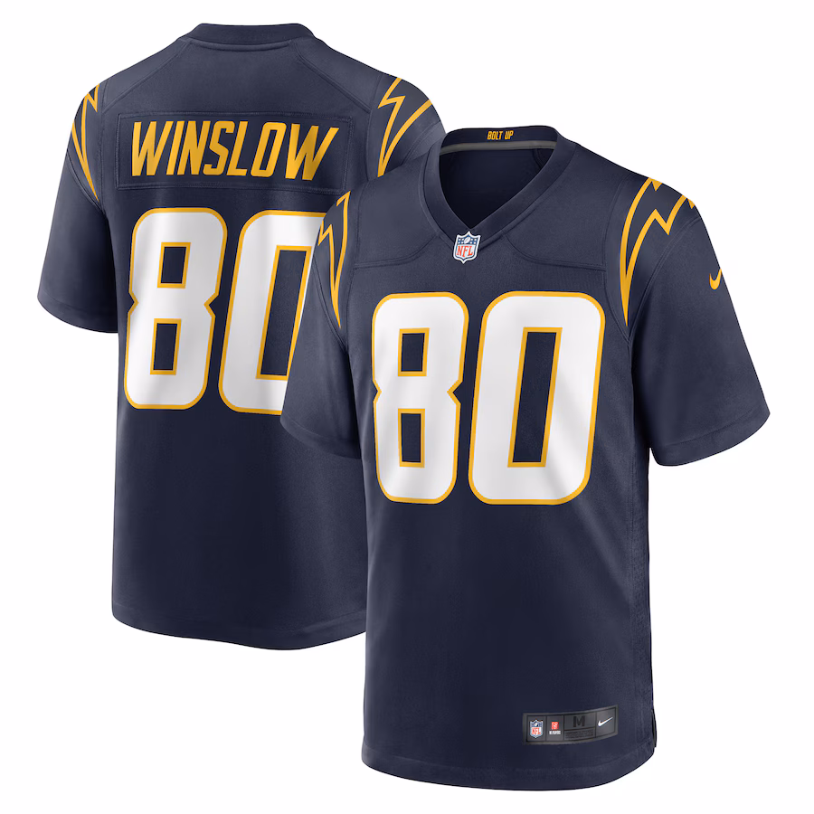 Men's Los Angeles Chargers Kellen Winslow Nike Navy Retired Player Alternate Game Jersey