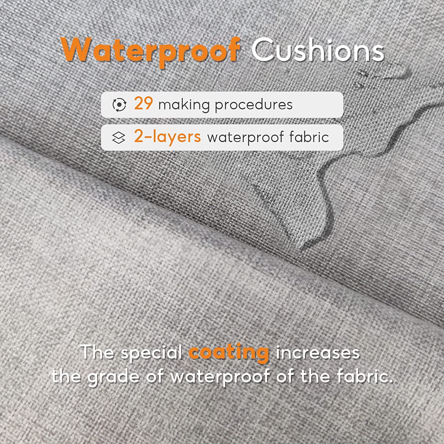 Aluminum Patio  Set  Modern Outdoor Patio Conversation Sets with Water-Proof Cushions  Outdoor Metal Sofa Set with Coffee Table for Balcony  Garden  Backyard  Dark Grey - Curated Treasures Market