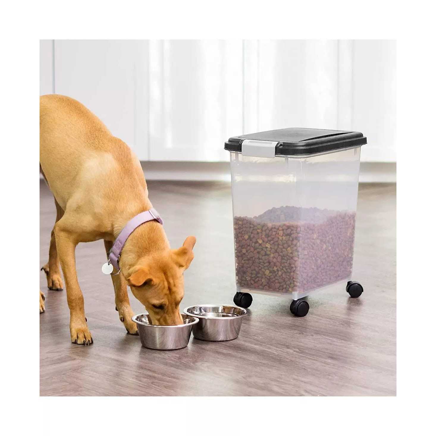 IRIS USA 33qt25lbs Airtight Pet Food Storage Container