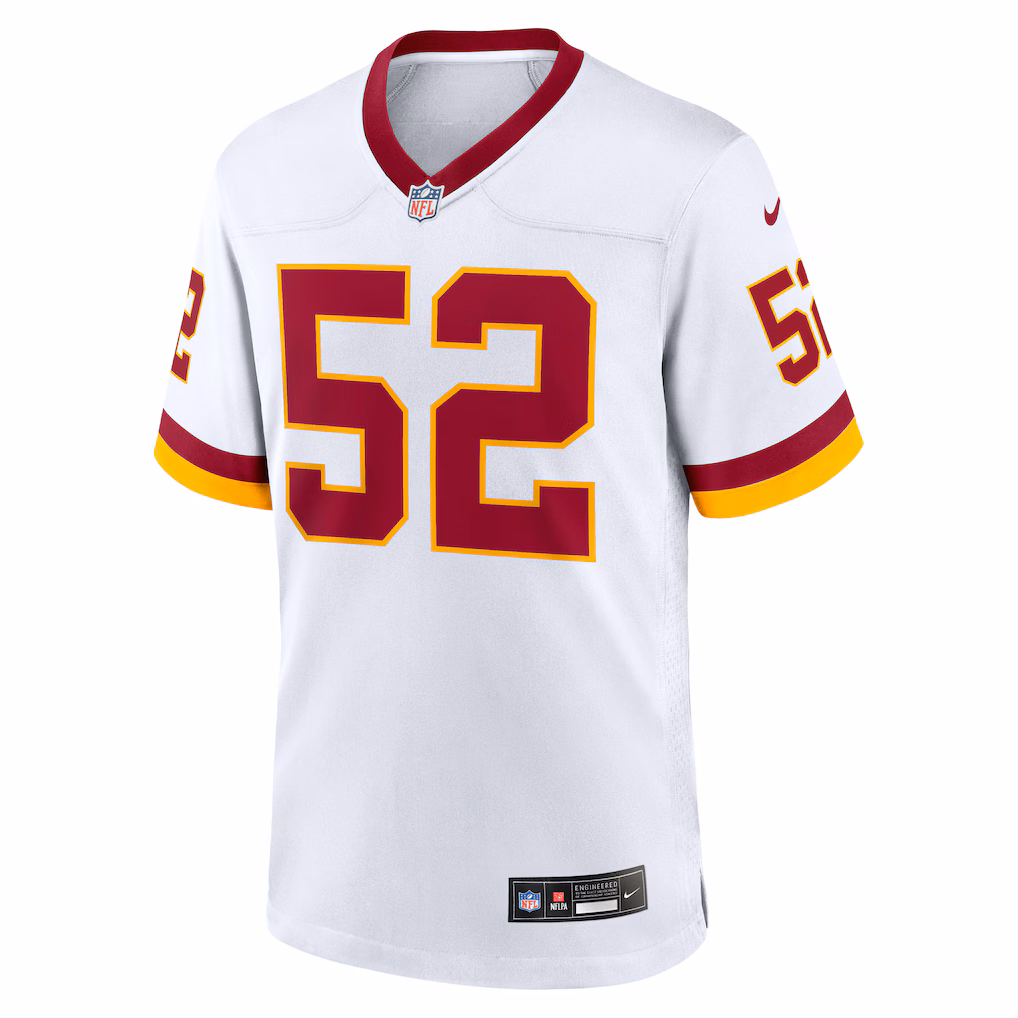 Men's Washington Commanders Sonny Styles Nike White  Super Bowl Era Jersey