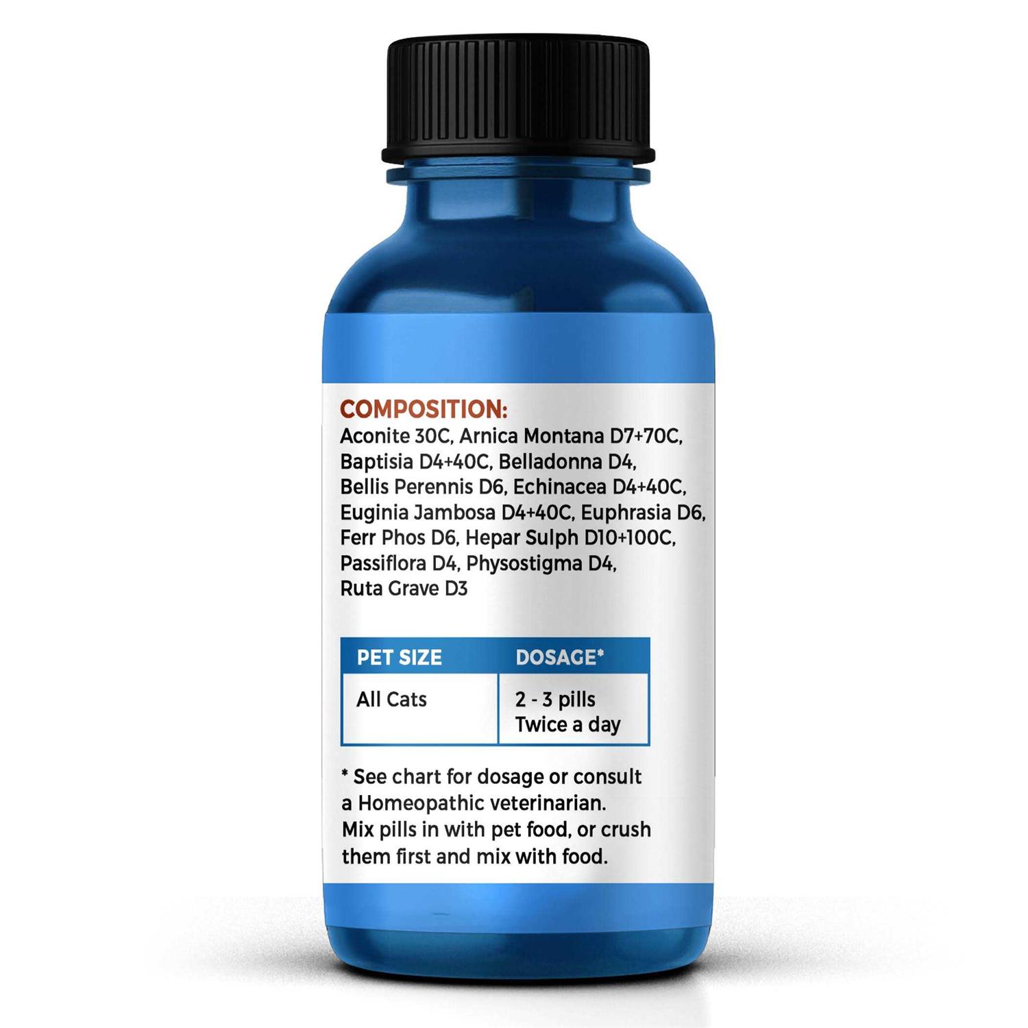 Bestlife4pets Eye Care and Vision Support for Cats Holistic Kitten Eye Infection Treatment Helps with Conjunctivitis, Swelling, Discharge and More