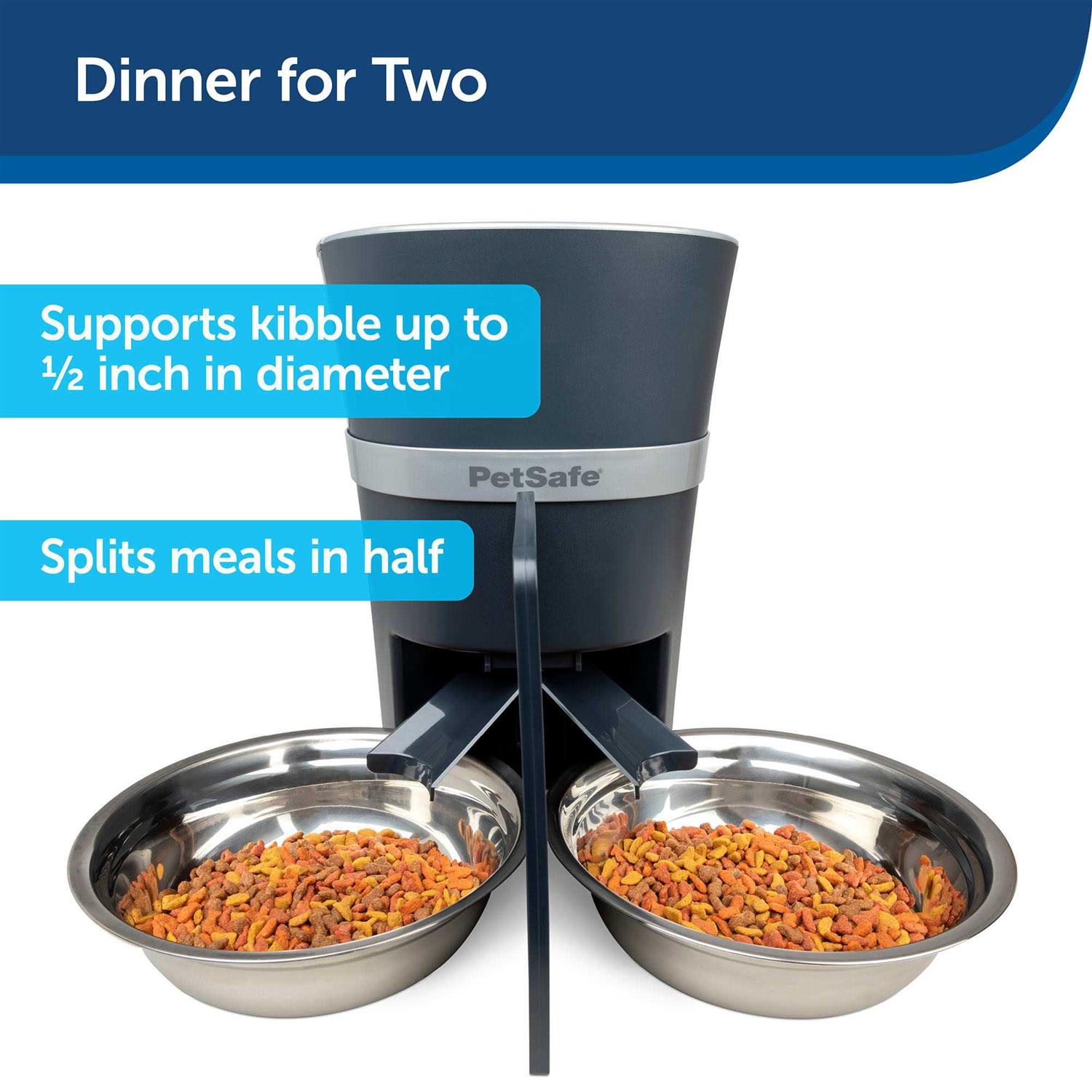 PetSafe 2-Pet Meal Splitter with Bowl - Pet Supplies online store
