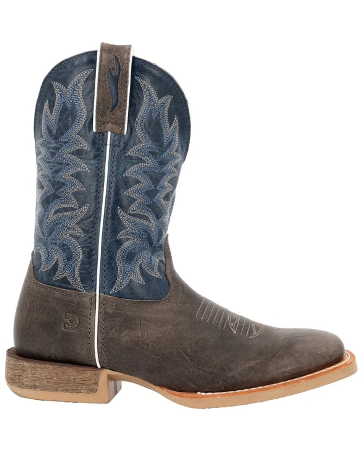 Durango Men's Rebel Pro Performance Western Boot Broad Square Toe Grey 8 D(M) US - Curated Treasures Market