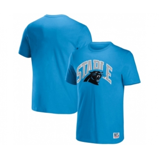 Men's Carolina Panthers x Staple Blue Logo Lockup T-Shirt