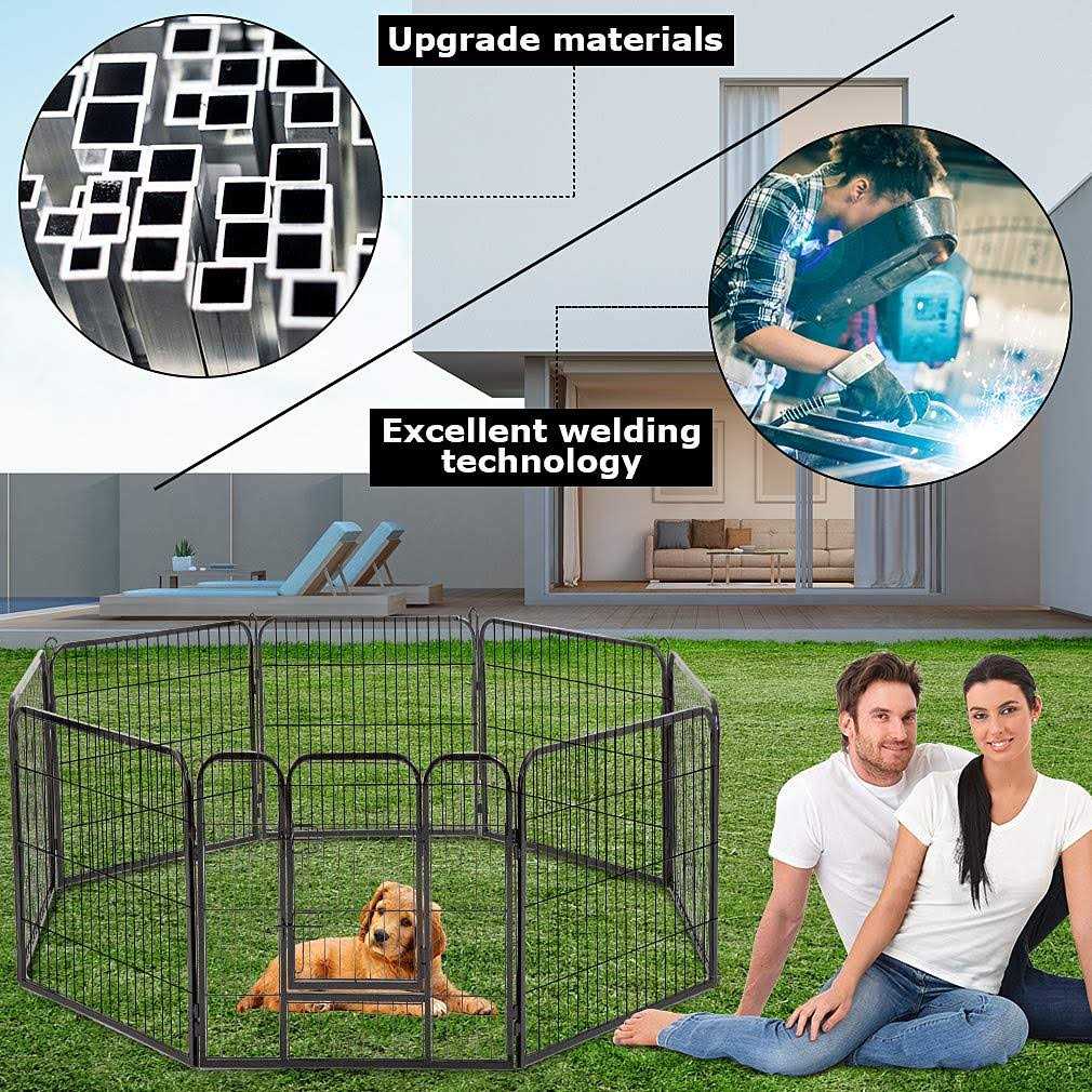 Bestpet Heavy Duty Pet Playpen Dog Exercise Pen Cat Fence
