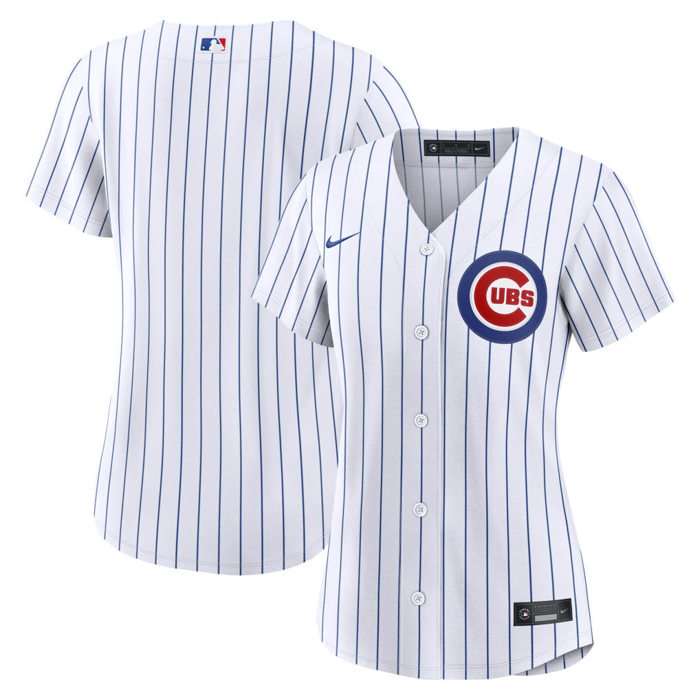 Women's Chicago Cubs Nike White Home Replica Jersey