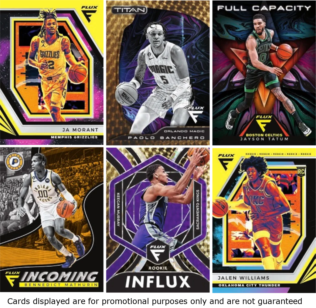2022-23 Panini NBA Flux Basketball Trading Cards Mega Box