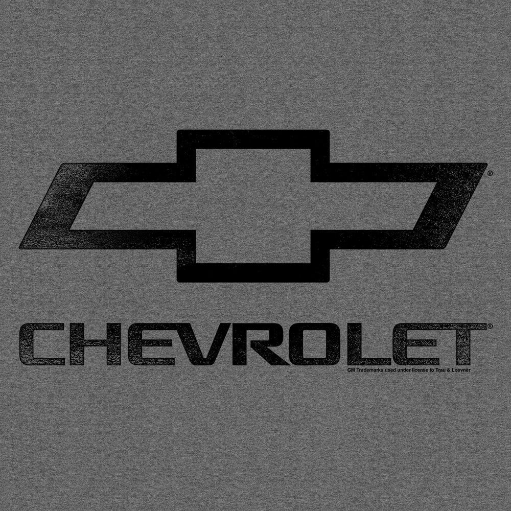 Tee Luv Men's Distressed Chevrolet Bowtie Car Logo Shirt (3XL) - Curated Treasures Market