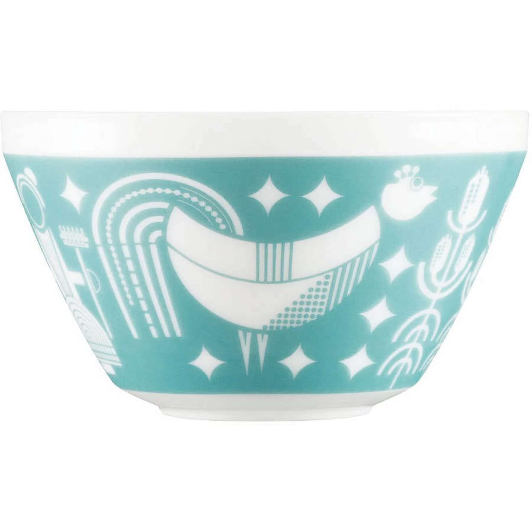 Vintage Charm Inspired by Pyrex 6-Piece Mixing Bowl Set - Curated Treasures Market