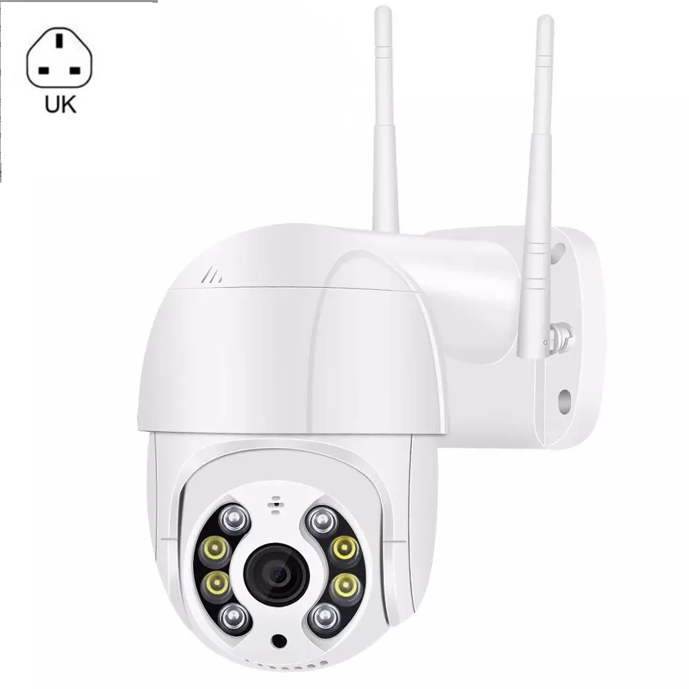 1080P Wireless IP Camera Outdoor Security Wifi PTZ Camera 2MP HD Auto Tracking Video Surveillance CCTV Camera - Curated Treasures Market