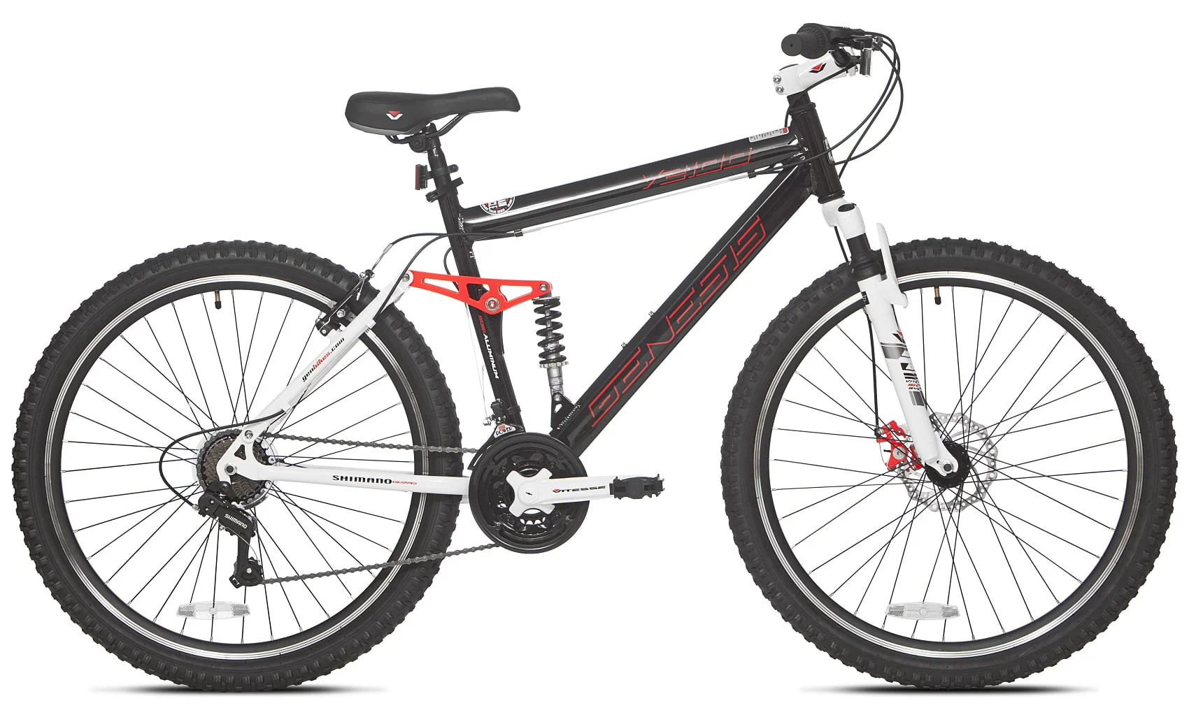Genesis 27.5 V2100 Men's Mountain Bike, Black