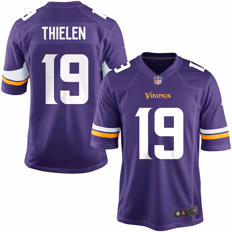 Nike Youth Minnesota Vikings Adam Thielen Team Color Game Jersey