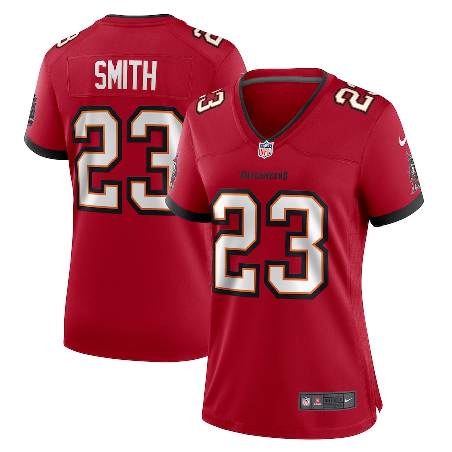 Women's Tampa Bay Buccaneers Tykee Smith Nike Red Team Game Jersey