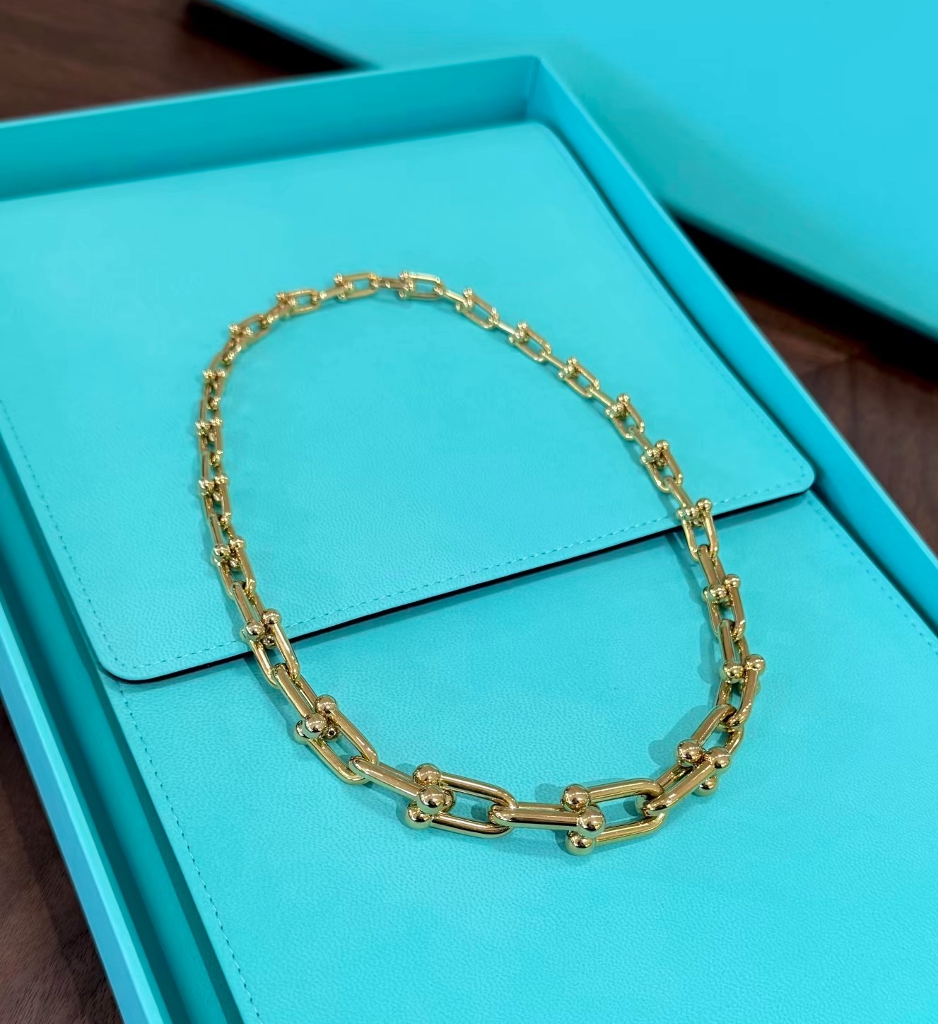 Replica Tiffany HardWear Necklace (without diamonds) - High Quality 1:1 Designer Inspired Jewelry from {current_domain}