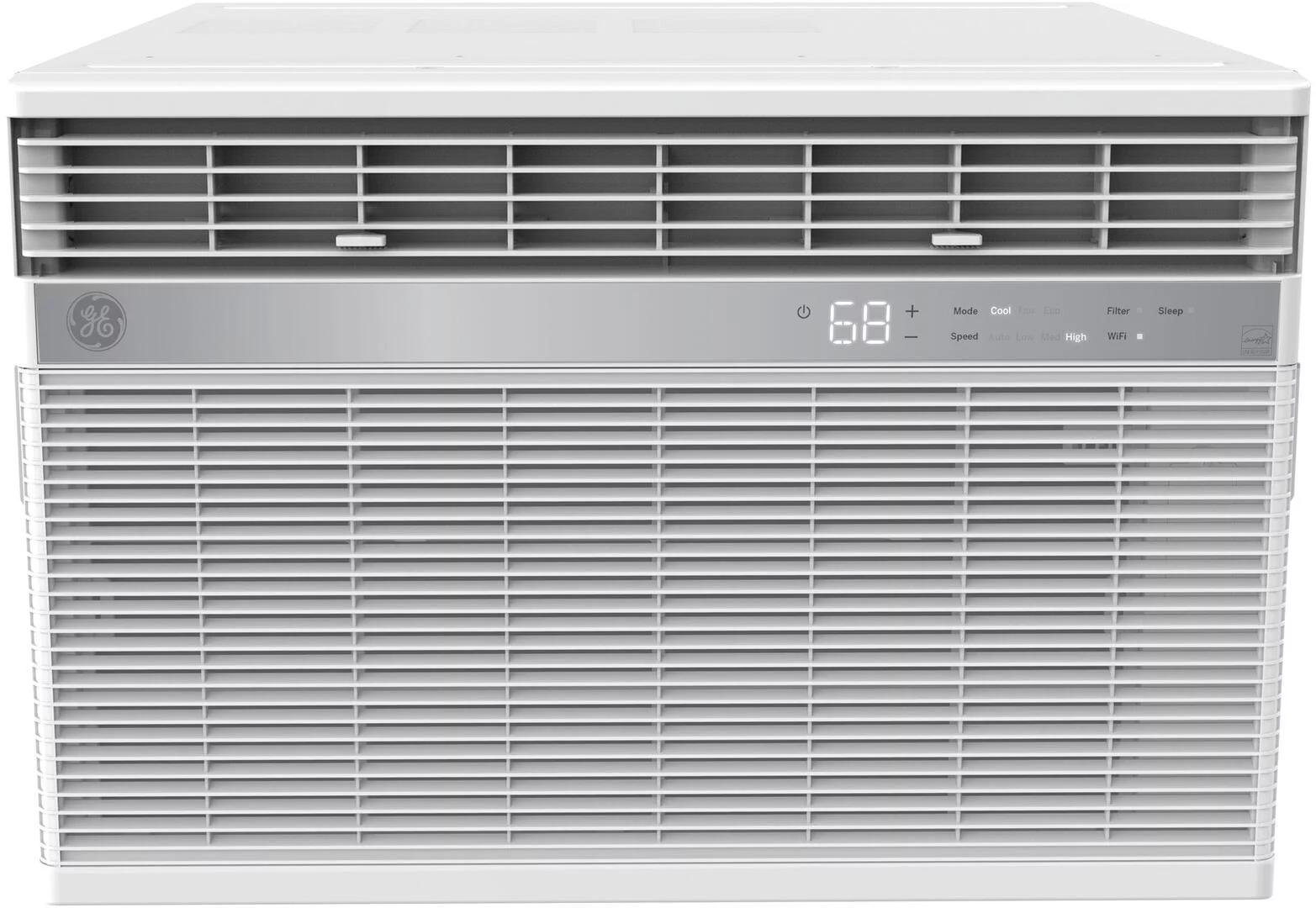 GE 24,000 BTU 230V Window-Mounted Smart Air Conditioner With Remote Control