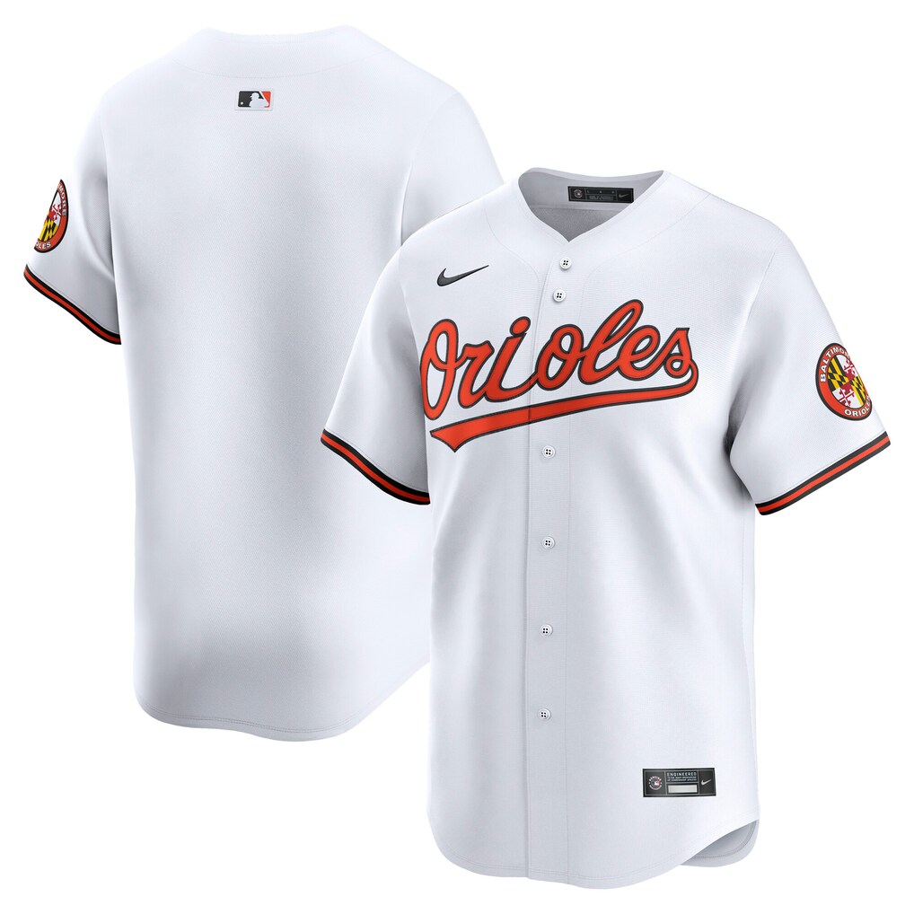 Youth Baltimore Orioles  Nike White Home Limited Jersey