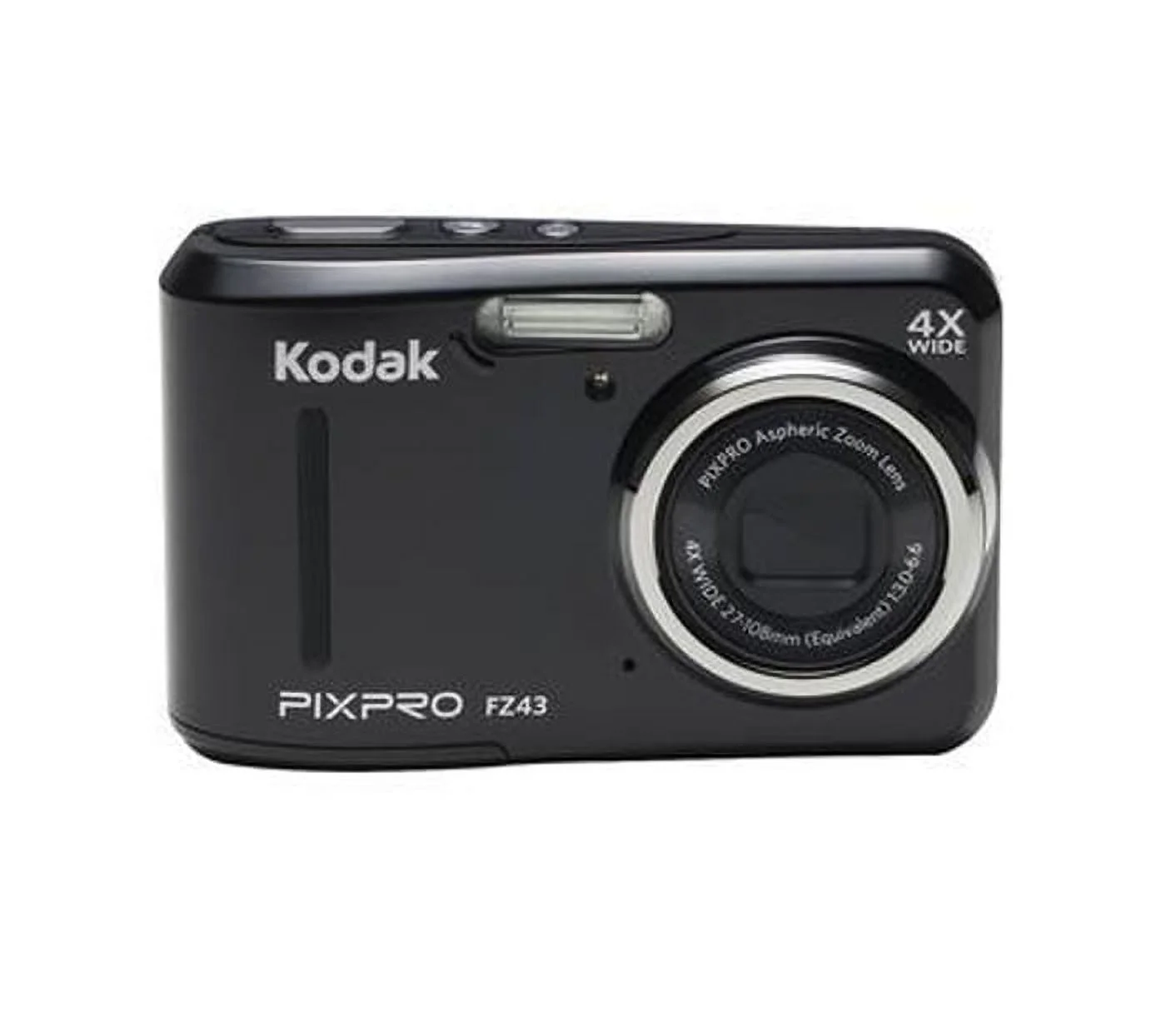 KODAK PIXPRO FZ43 16 MP Digital Camera (Black) with Carrying Case Bundle - Curated Treasures Market