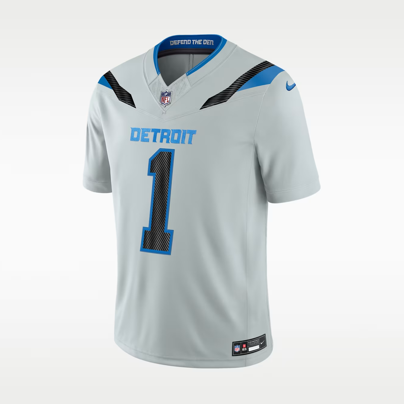 Men's Jameson Williams Detroit Lions Rivalries Collection Vapor F.U.S.E. Stitched Limited Jersey
