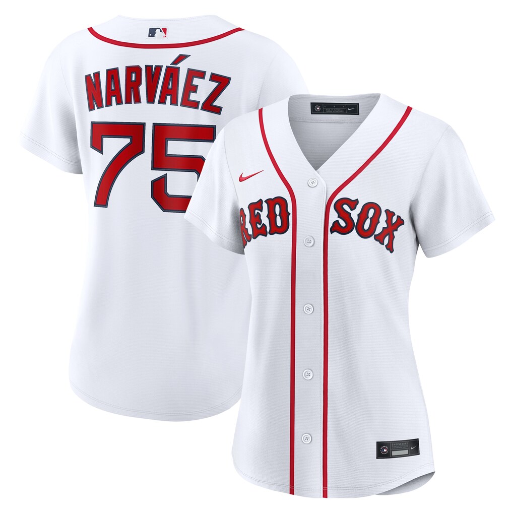 Women's Boston Red Sox Carlos Narváez Nike White Home Replica Jersey