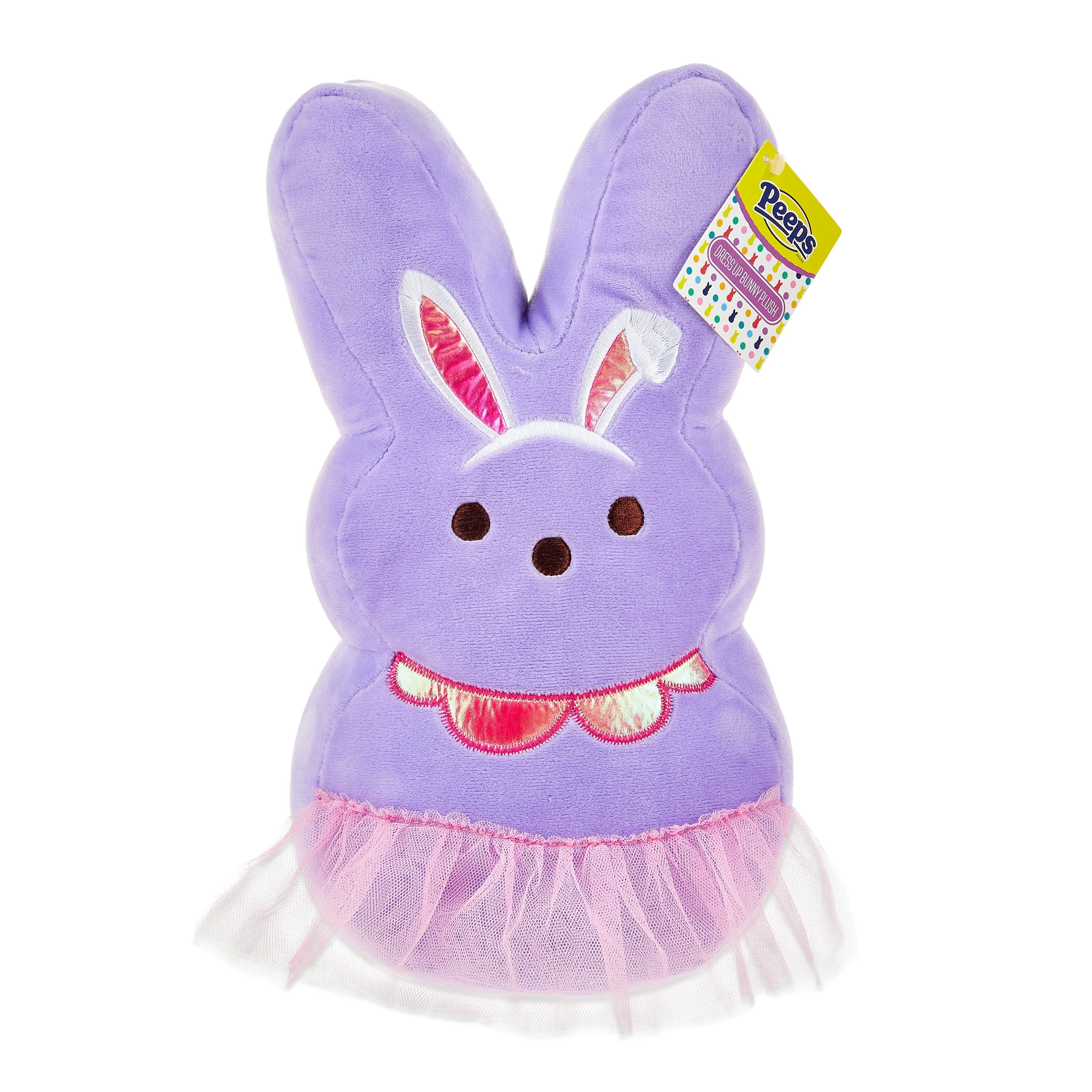Peeps Peep Easter 12in Dressup Purple Bunny Plush New with Tag