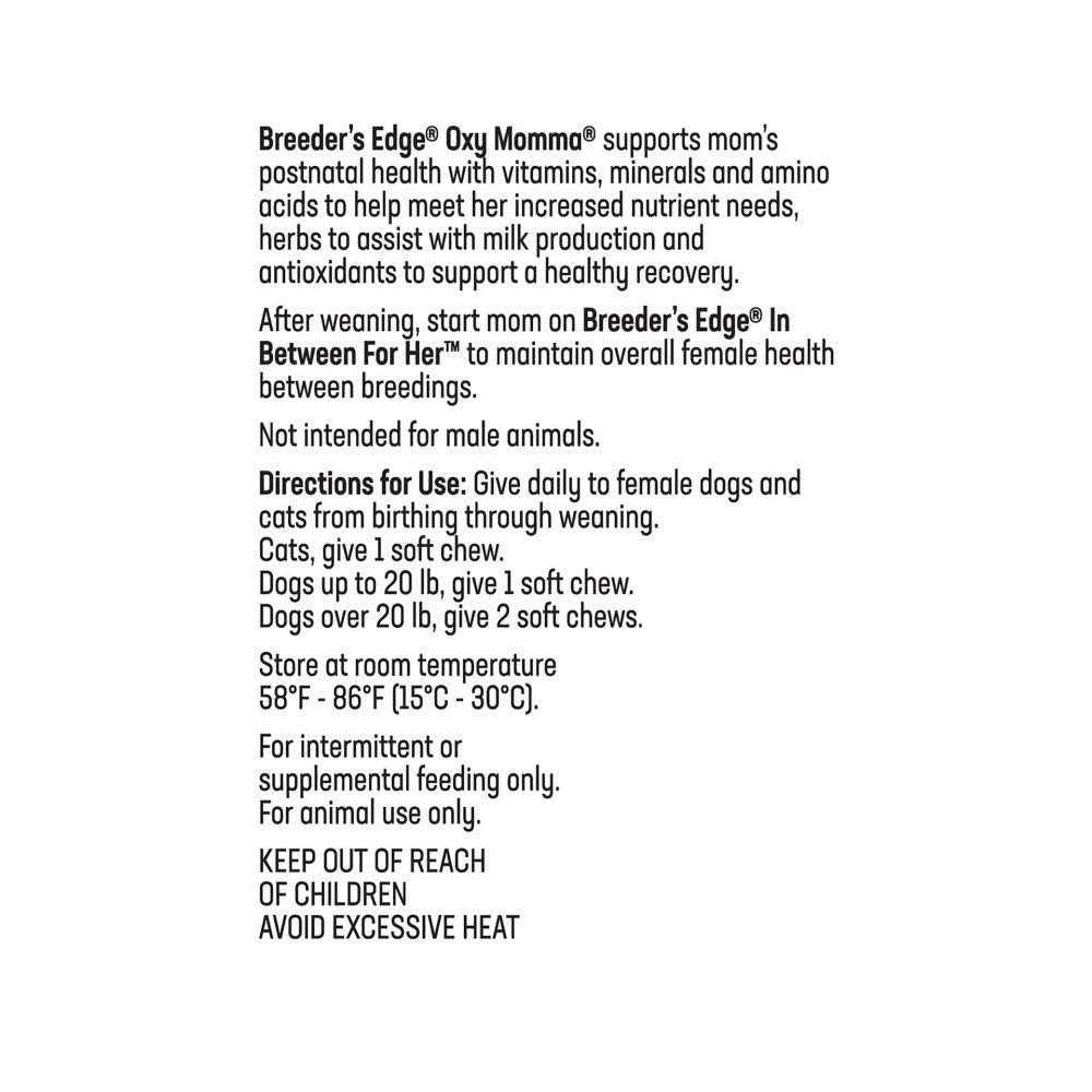 Revival Animal Health Breeder’s Edge Oxy Momma Nursing & Recovery Supplement