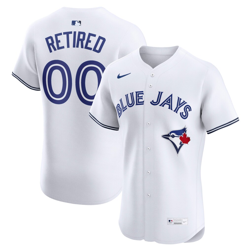 Men's Toronto Blue Jays Nike White  Home Elite Pick-A-Player Retired Roster Jersey
