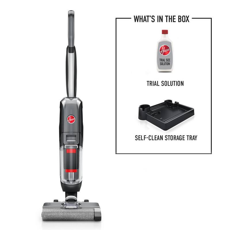 Streamline Corded Wet/Dry Hard Floor Cleaner and Vacuum Cleaner with Self Cleaning for Hard Floors in Black, FH46020V