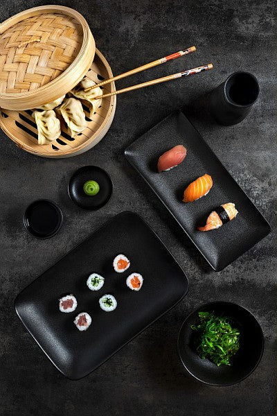 Rectangular Tray 29.5x12.5cm Jap Black