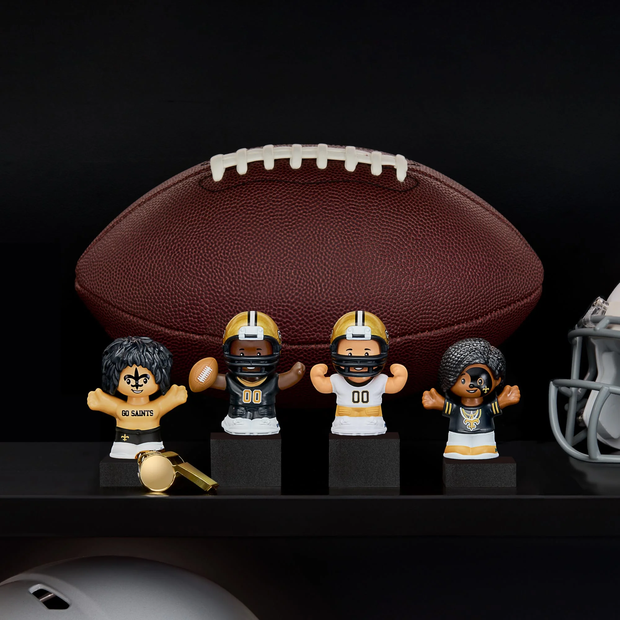 Little People Collector x NFL New Orleans Saints Set