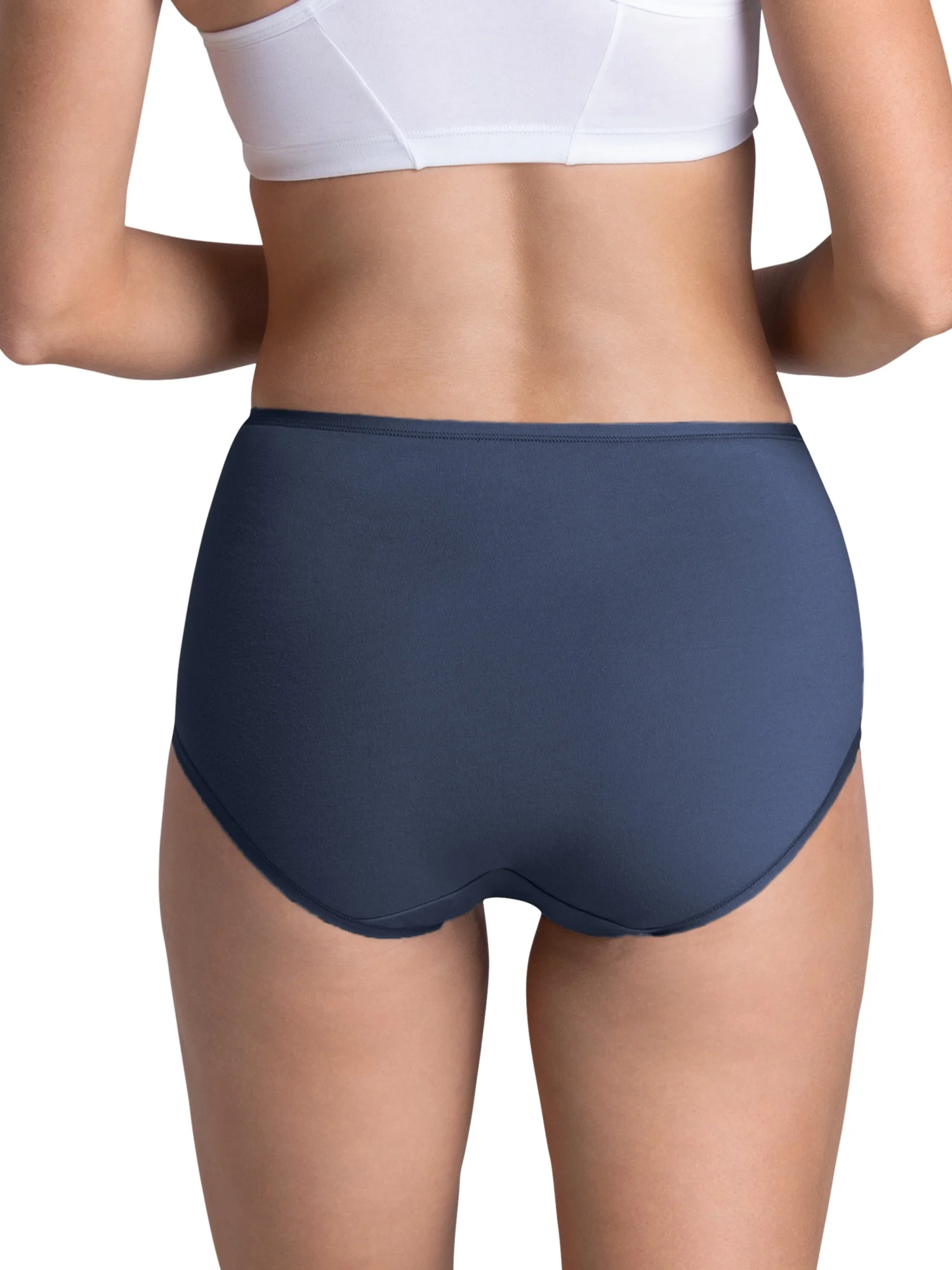 Fruit of the Loom Women's 360 Stretch Comfort Brief Underwear, 6 Pack - Curated Treasures Market