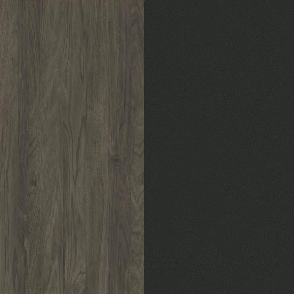 Nexera Influence Modern  Wood TV Stand for TVs up to 80 in., Bark Gray and Charcoal Gray - Curated Treasures Market