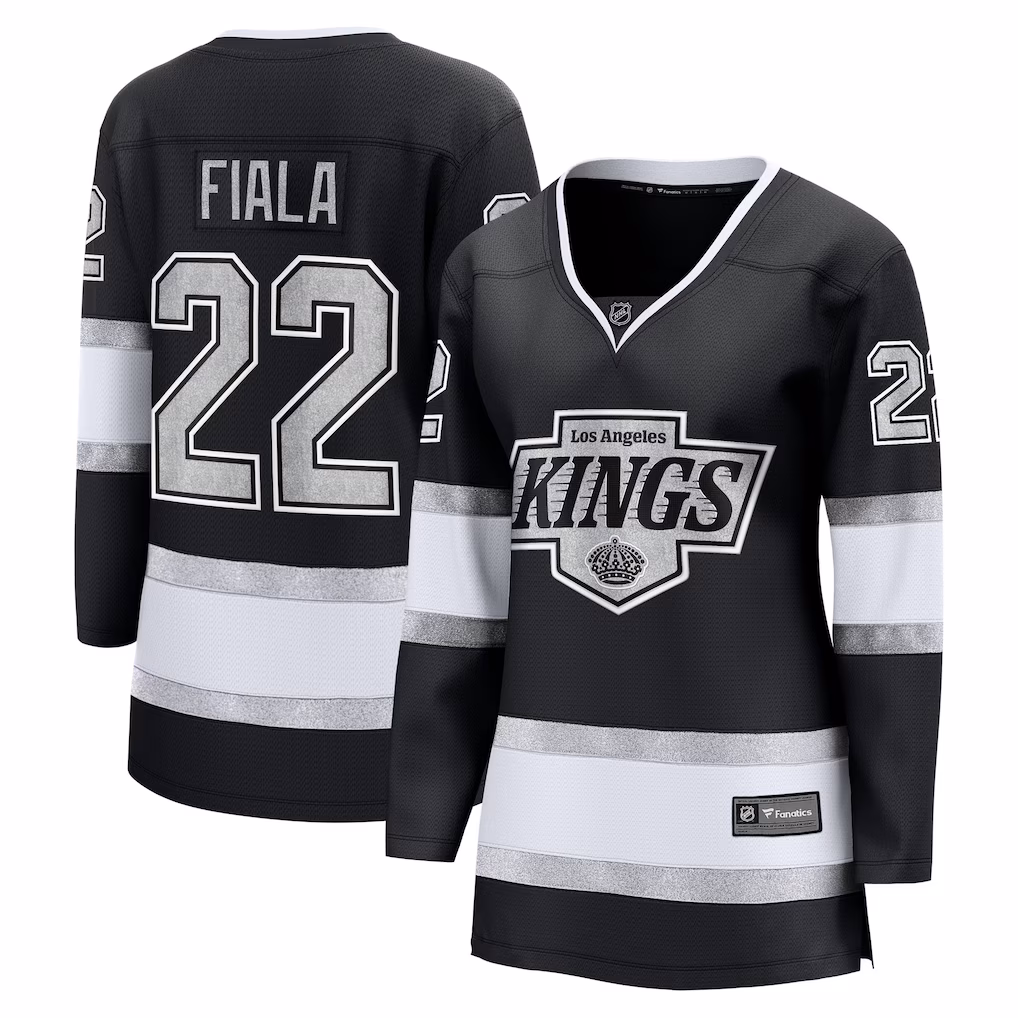Women's Los Angeles Kings Kevin Fiala Fanatics Black Home Breakaway Jersey