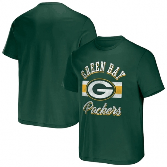 Men's Green Bay Packers Green X Darius Rucker Collection Stripe T Shirt