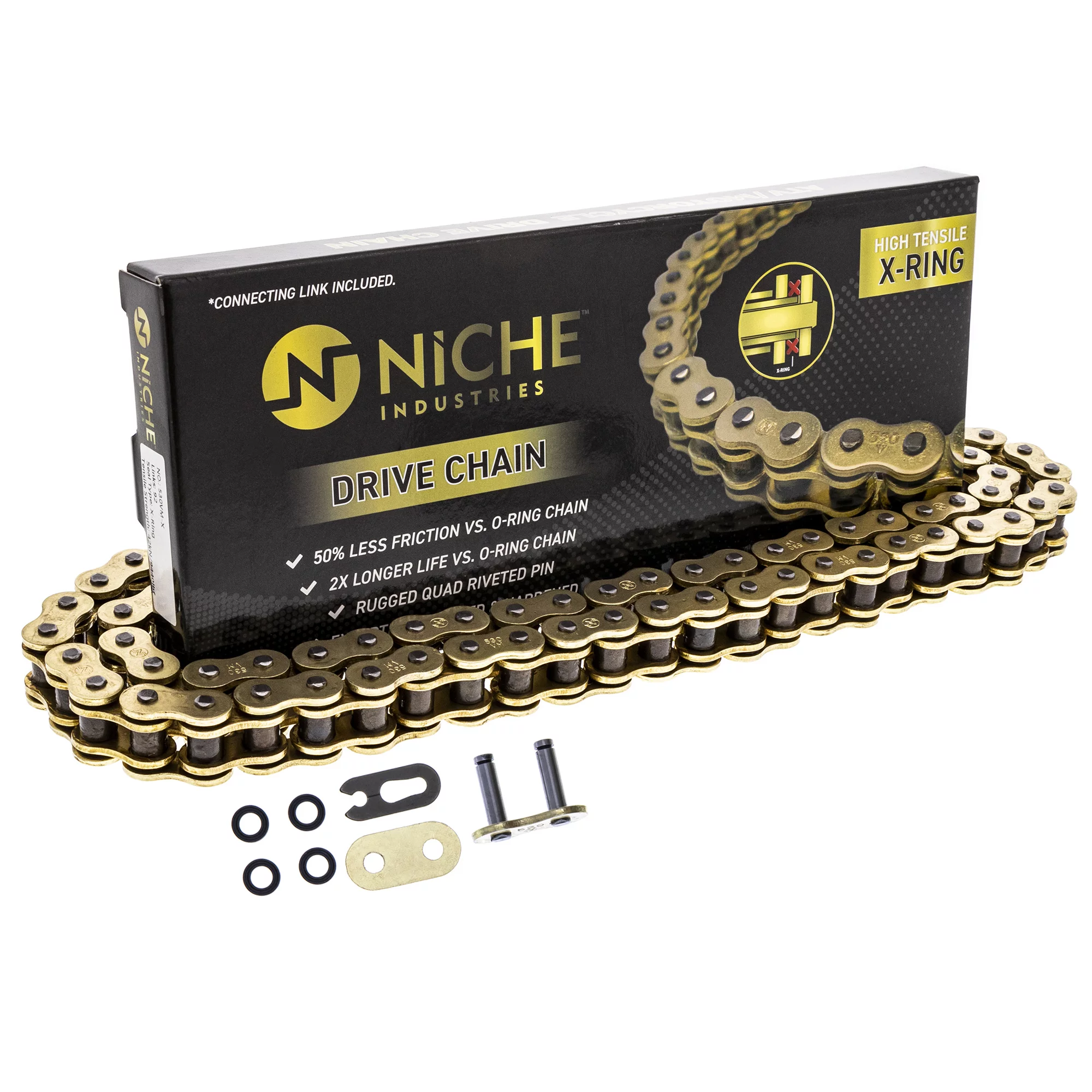Niche Sprocket Chain Set for Honda CB750F 17/48T 530 X-Ring Motorcycle MK1004953 - Curated Treasures Market