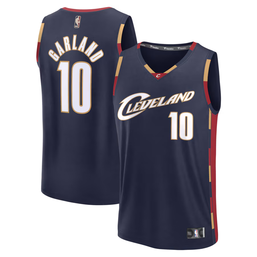 Men's Cleveland Cavaliers Darius Garland Fanatics Navy Fastbreak Jersey - Classic Edition