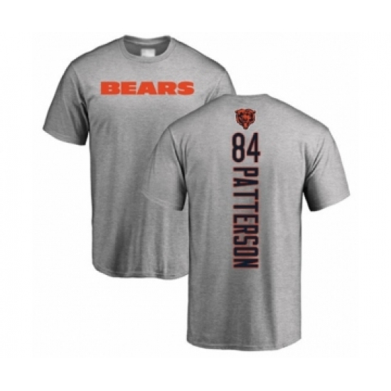 Football Chicago Bears #84 Cordarrelle Patterson Ash Backer T-Shirt