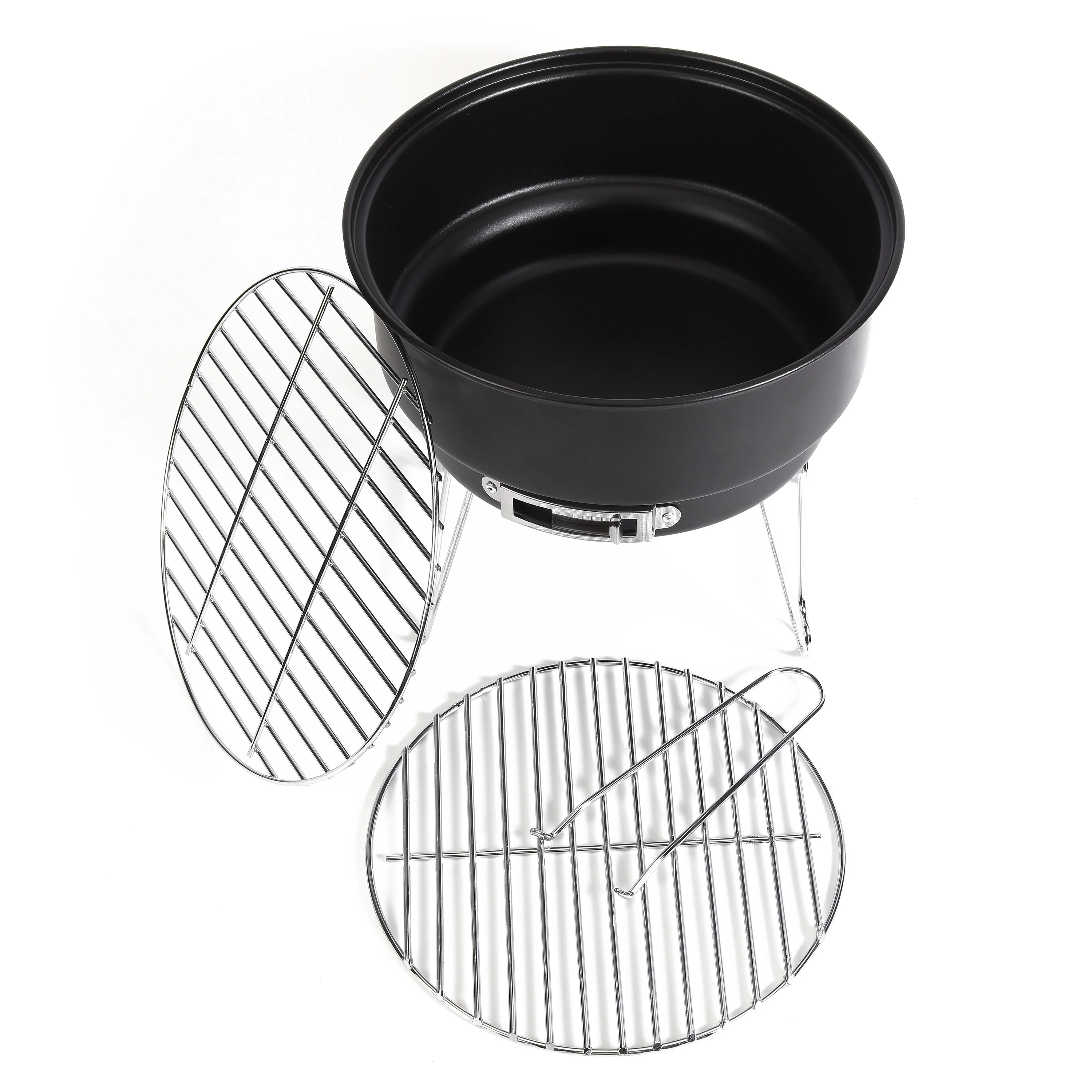 Ozark Trail 10 Steel Portable Camping Charcoal Grill, Model 31313