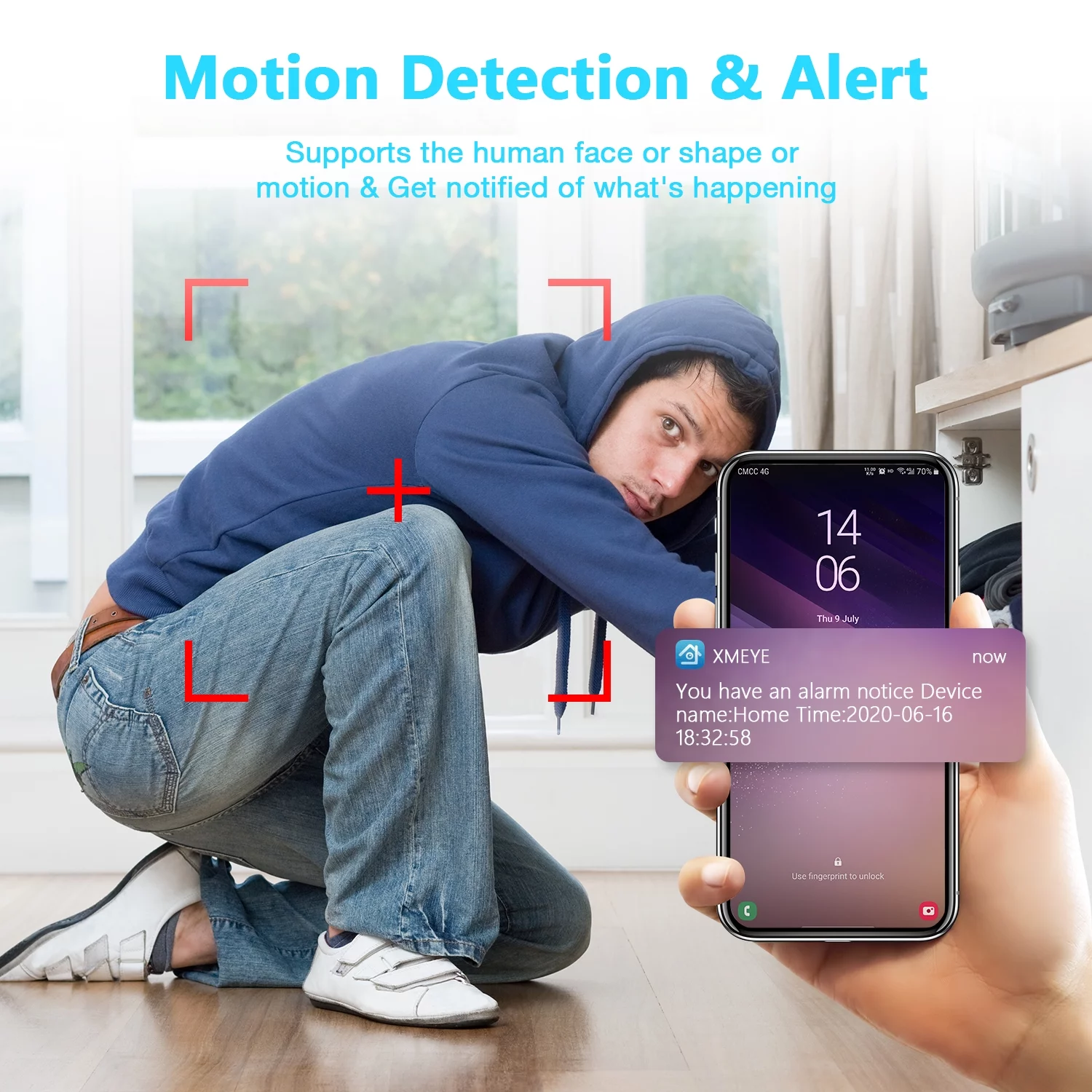 TOGUARD CCTV Security Camera System 1080P Stable Wired Camera Security System 8CH DVR Home Surveillance Cameras IP66 Waterproof (Included 1TB HD) - Curated Treasures Market