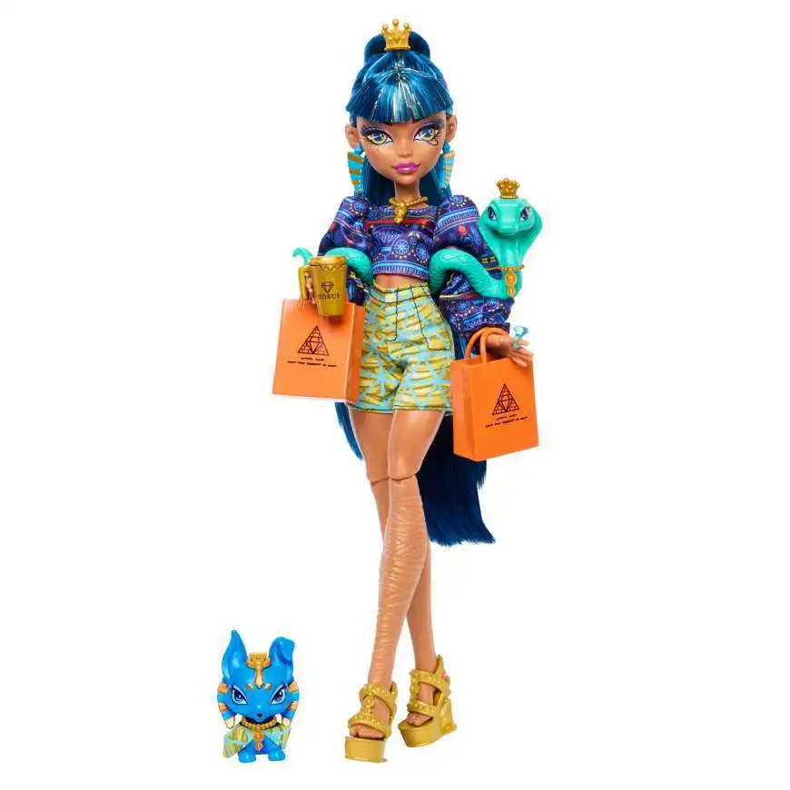 Monster High Faboolous Pets Cleo De Nile Exclusive Doll [with Tut & Hissette]