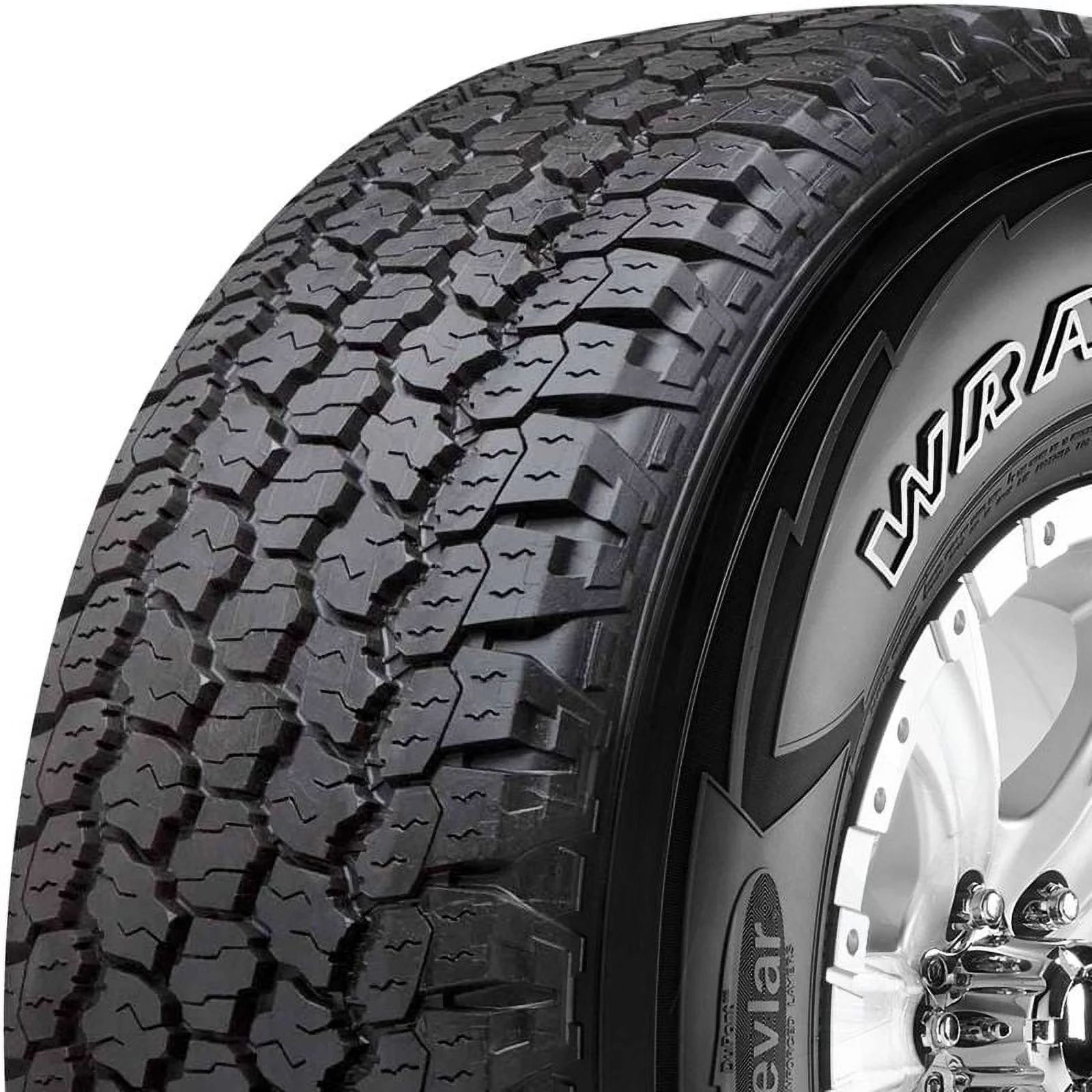 Goodyear Wrangler All-Terrain Adventure with Kevlar All Terrain LT275/65R18 113/110S C Light Truck Tire