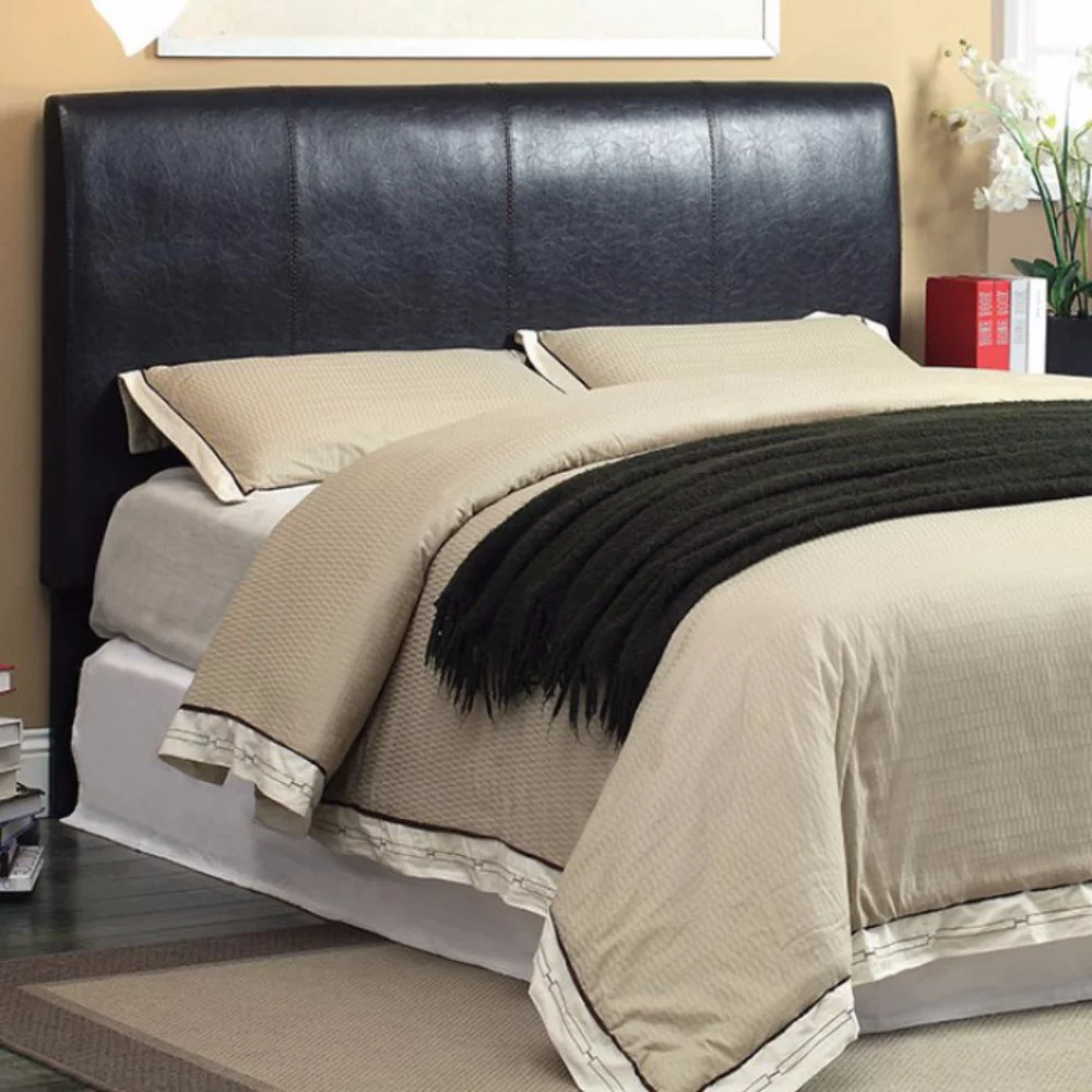 Twin Size Bed Headboard. Espresso Brown