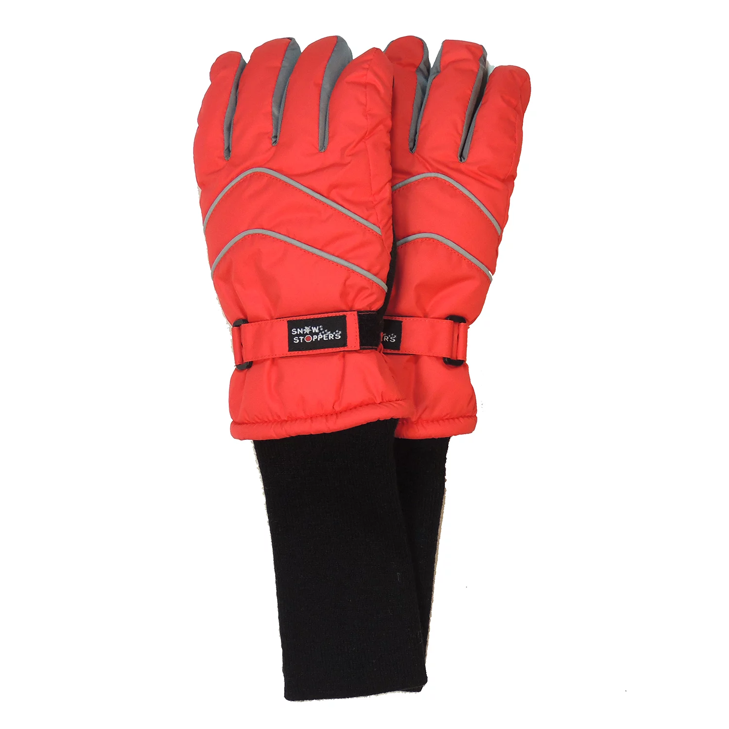 SnowStoppers Kids Winter Gloves (Extra Large, Red) - Curated Treasures Market
