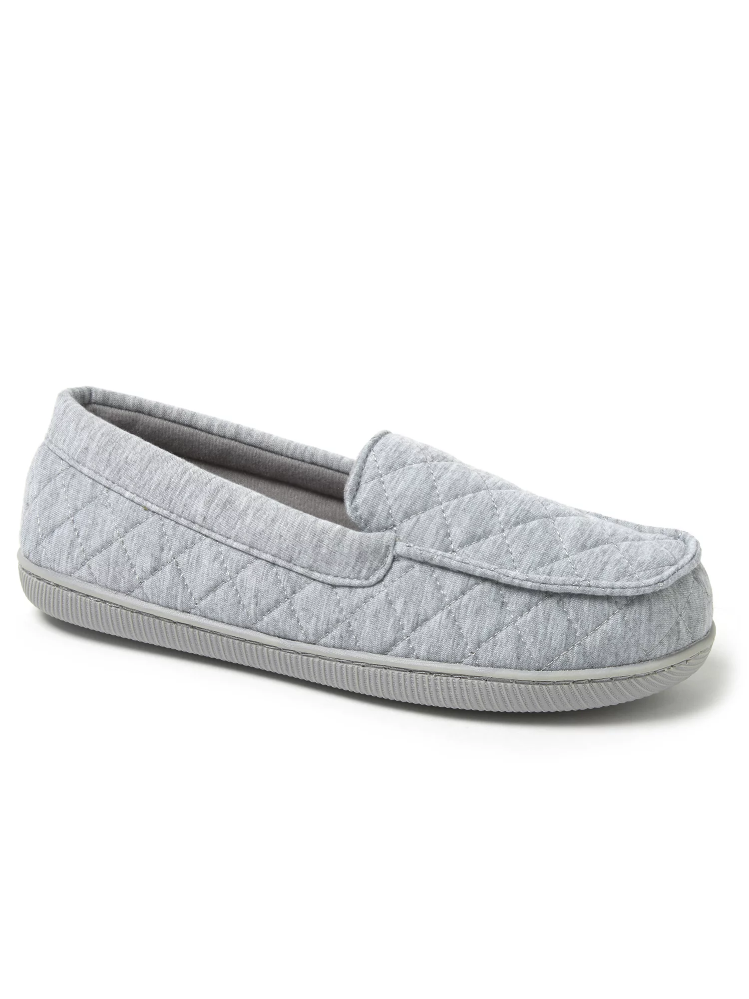 Dearfoams Women’s Cozy Comfort Quilted Moccasin Slippers, Sizes 5/6-11/12 - Curated Treasures Market