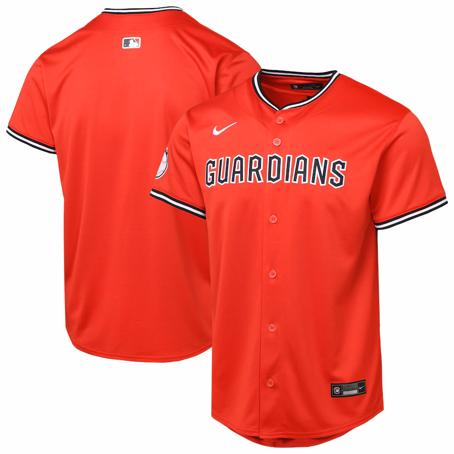 Youth Cleveland Guardians Red Alternate 2 Limited Jersey