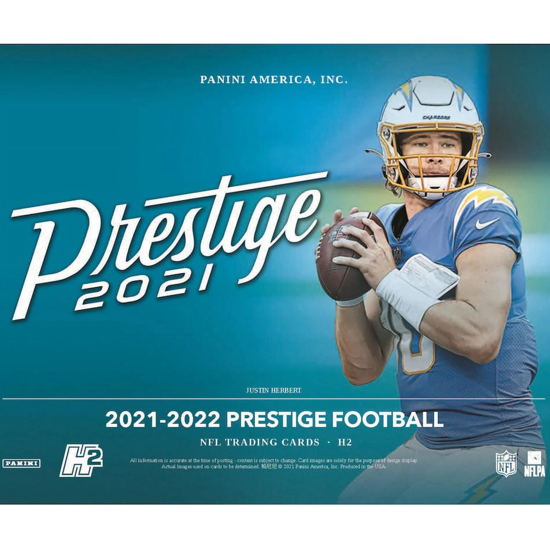 2021 Panini Prestige NFL Football Trading Cards Hanger Box- 60 Cards