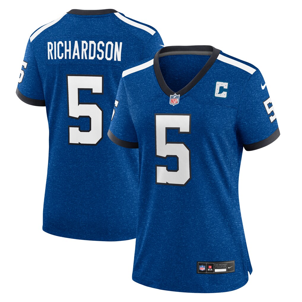 Women's Indianapolis Colts Anthony Richardson Sr. Nike Royal Indiana Nights Alternate Game Jersey